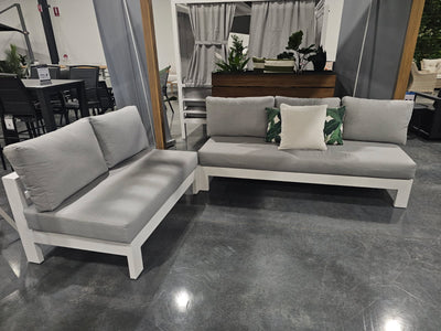 SYD FLOORSTOCK SALE- Aspen 5 Seater Outdoor Aluminium Modular Lounge