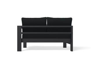 Aspen Single Arm Outdoor Modular Lounge in Charcoal / Sooty / Left 1