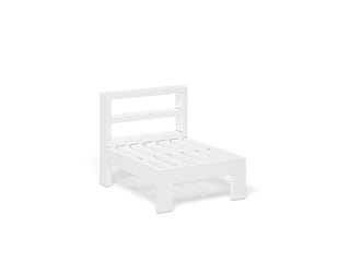 Aspen Centre Modular Outdoor Lounge in White / Grey Chine 2