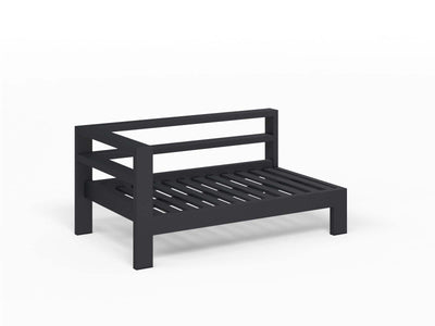 Aspen Modular | Outdoor Lounge Setting in Charcoal / Sooty / 6 Seater / Adele 140x63cm_17