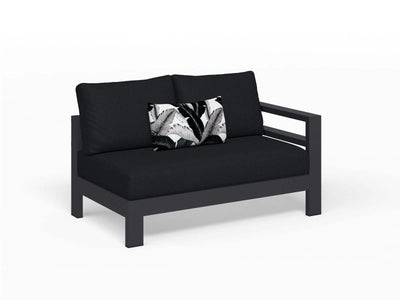 Aspen Modular | Outdoor Lounge Setting in Charcoal / Sooty / 6 Seater / Adele 140x63cm_13