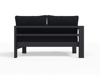 Aspen Modular | Outdoor Lounge Setting in Charcoal / Sooty / 6 Seater / Adele 140x63cm_18