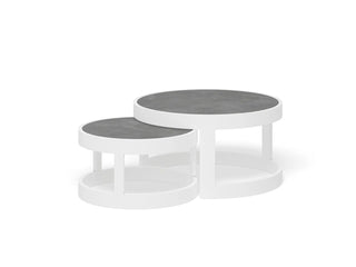 Serang Sofa Set | Outdoor Lounge Setting in White / Gobi / Grey Ridge / 4 Seater / Aspen Coffee Table Set_3