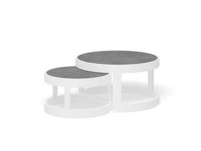 Ubud Sofa Set | Outdoor Lounge Setting in White / Grey Chine / 6 Seater / Aspen Coffee Table Set_6
