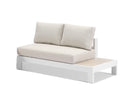 White / Beech / 2 Seater / Left