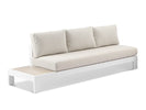 White / Beech / 3 Seater / Right