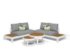 White / Light Grey / Grey Chine