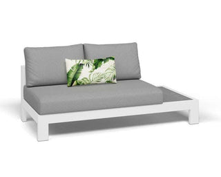 Aspen Ceramic Platform | Outdoor Lounge Setting in White / Light Grey / Grey Chine / 5 Seater 2LH-3RH / Aspen Coffee Table Set_2
