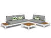 White / Light Grey / Grey Chine