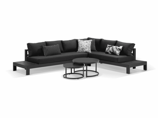 outdoor lounge charcoal