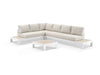White / Travertino / Beech