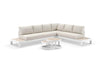 White / Travertino / Beech
