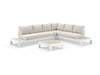 White / Travertino / Beech