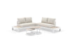 White / Travertino / Beech