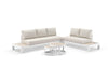 White / Travertino / Beech