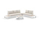 White / Travertino / Beech
