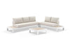 White / Travertino / Beech