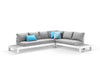 White / Light Grey / Grey Chine