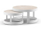 White / Travertino