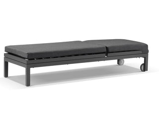 Aspen Outdoor Sunlounge in Charcoal / Sooty 1