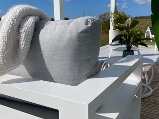 Aspen Sofa Set | Outdoor Lounge Setting in White / Grey Chine / 5 Seater / Adele Coffee Table_14