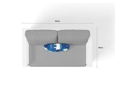 Aspen Sofa Set | Outdoor Lounge Setting in White / Grey Chine / 4 Seater / Aspen Coffee Table Set_5