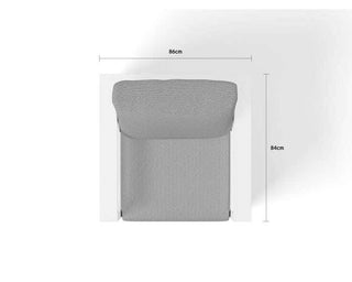 Aspen Sofa Set | Outdoor Lounge Setting in White / Grey Chine / 5 Seater / Aspen Coffee Table Set_5