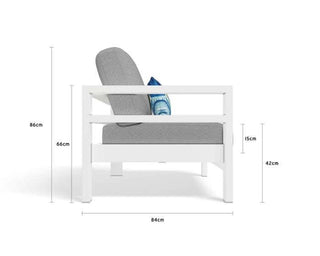 Aspen Sofa Set | Outdoor Lounge Setting in White / Grey Chine / 4 Seater / Aspen Coffee Table Set_10