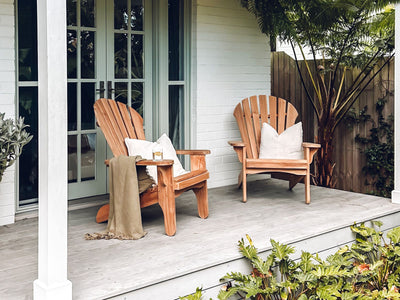 Atlantic Adirondack Teak Chair 2.