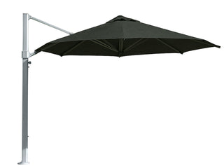 Aurora V2 3.5m Octagonal Cantilever Outdoor Umbrella in Smoked Tweed