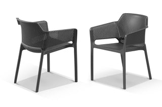 Bailey Outdoor Dining Chair Set in Charcoal / Set of 2_2