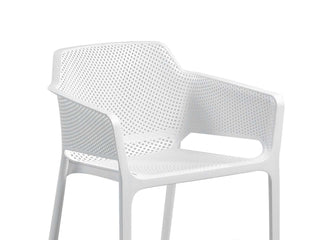 Adele Table & Bailey Chairs | Outdoor Dining Setting in White / 7pc 165cm_5