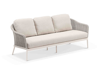 Bali Outdoor Lounge Setting in Dune / Parchment / Beech / Without Coffee Table 1