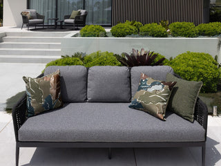 Bali Outdoor Lounge Setting in Charcoal / Carbon / Smoke / Treble Coffee Table_15