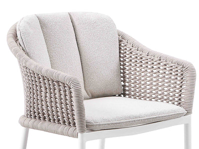 Bali Dining Chair Back Cushion in Beech 1