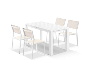 Adele Table with Balkoni Chairs 5pc Outdoor Dining Setting_1