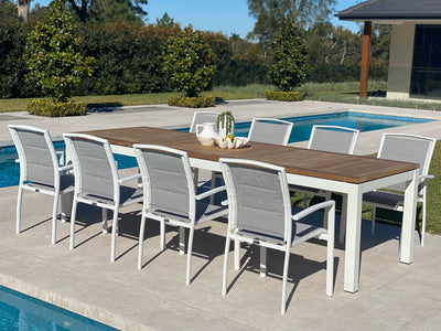 Barcelona Table with Verde Chairs 9pc Outdoor Dining Setting_1