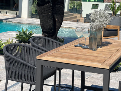 Barcelona Table & Gizella Chairs | Outdoor Bar Setting_4