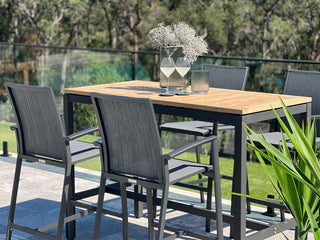Barcelona Table & Sevilla Chairs | Outdoor Bar Setting_4