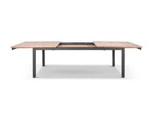 Barcelona Extension Outdoor Dining Table in Charcoal / 220 - 340cm 3.