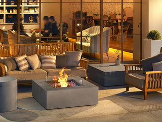 Ecosmart Base 40 Outdoor Fire Table in Natural 3.