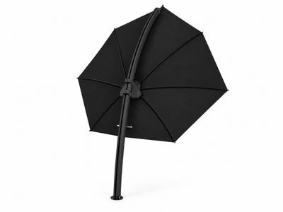 Icarus UX Leaf Shaped Outdoor Umbrella in Black / Spigot Only