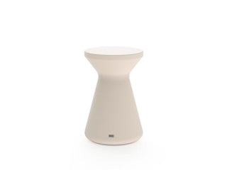 Solo R1 Outdoor Side Table in Bone
