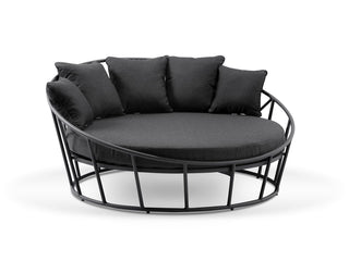 Bora Outdoor Daybed in Charcoal / Coal 1