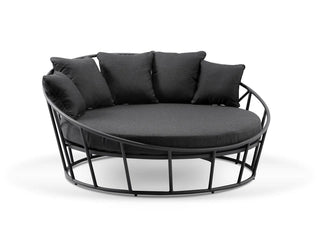 Bora Outdoor Daybed in Charcoal / Sooty 4.
