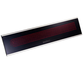 Bromic Platinum Electric Outdoor Heater in Black / 3400