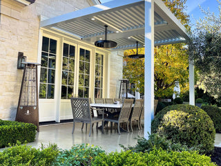 Bromic Eclipse Electric Outdoor Heater - lifestyle.