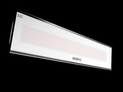 Bromic Platinum Electric Outdoor Heater in White / 3400