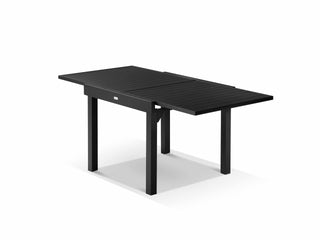 Bronte Extension Outdoor Dining Table in Charcoal / 90 - 180cm