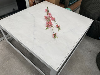 FLOOR MODEL - Burford Ceramic Square Coffee Table_1
